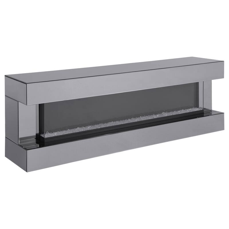 Vallerie 71" TV Stand With Visual Flame Box