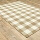 preview thumbnail 42 of 63, The Gray Barn Told Gait Indoor/Outdoor Gingham Check Area Rug