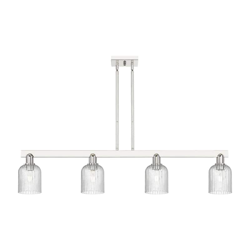 Innovations Lighting Downtown Urban - Bridal Veil - 4 Light 48" Stem Hung Island Light