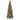 6ft Pre-lit Pencil Christmas Tree, Partially Flocked & Frosted Slim Holiday Tree Decoration, Skinny Xmas Tree, 250 Lights