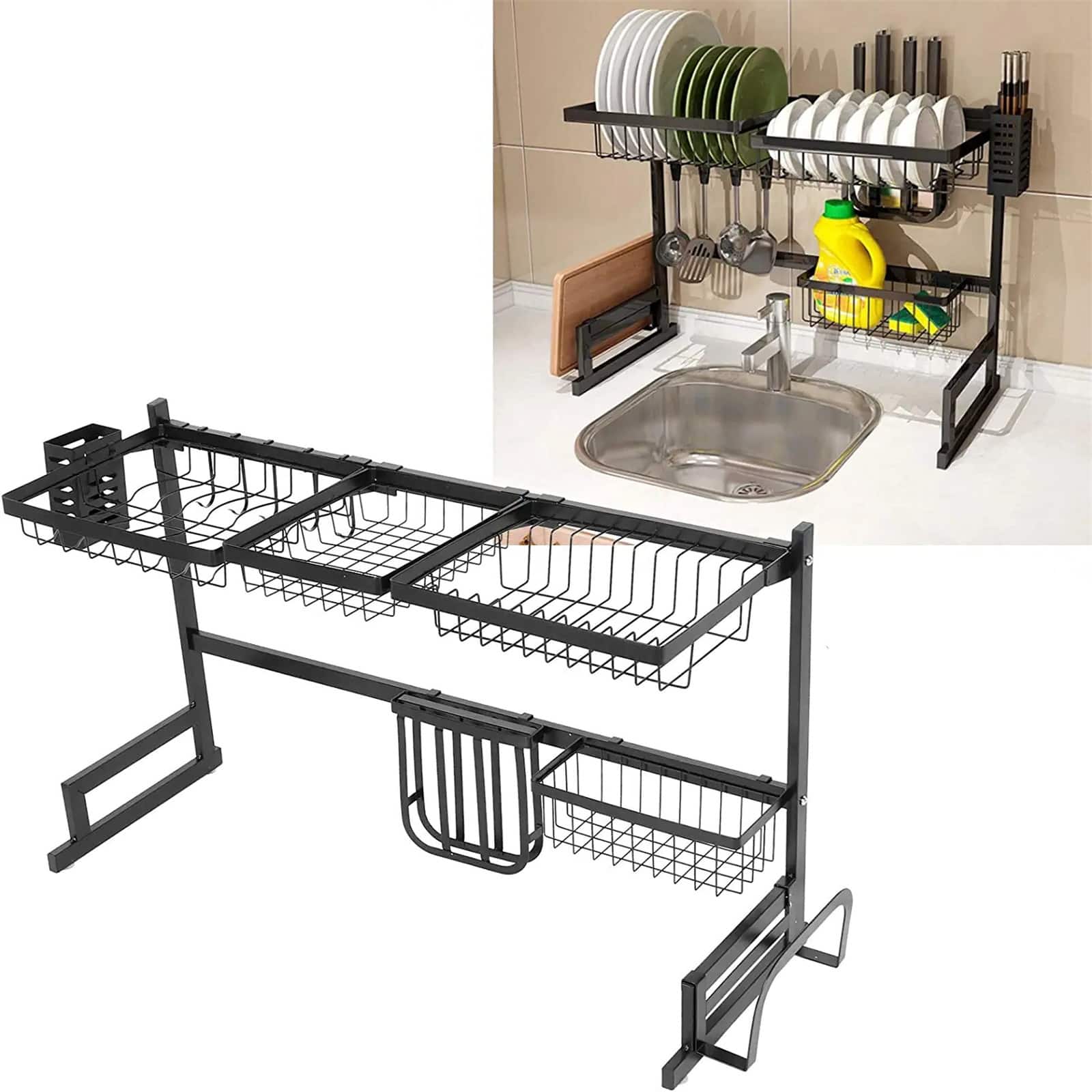 Kitchen Sink Organizer Storage Rack For Organizer Home Kitchen Counter