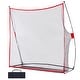 preview thumbnail 1 of 19, Golf Practice Hitting Net, Huge Personal Driving Range for Indoor or Outdoor Use, Portable Home Golf Aid Net 7.8x7ft