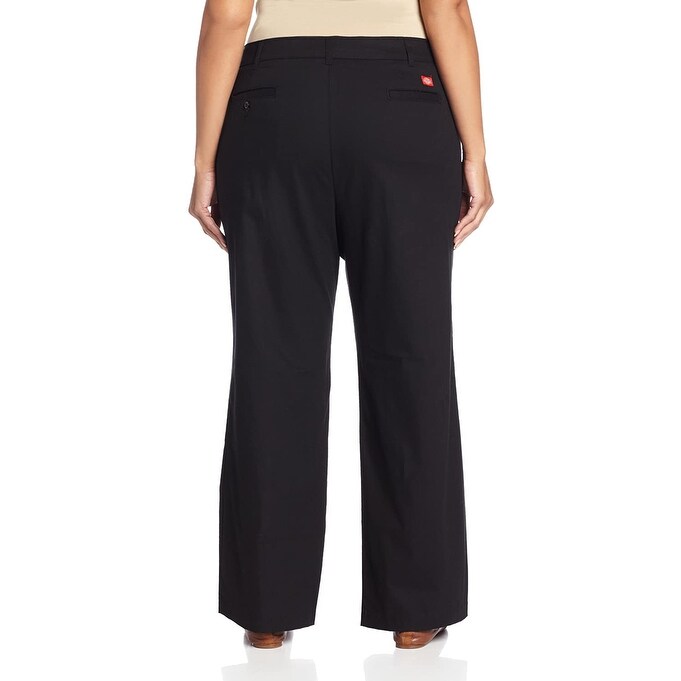 plus size black dickies