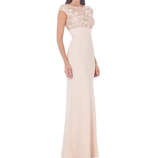 light orange maxi dress