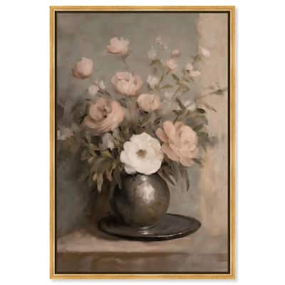 Porcelain Pink Canvas by Art Remedy
