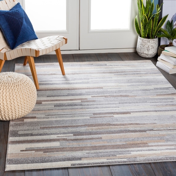 Moe Striped Area Rug. Opens flyout.