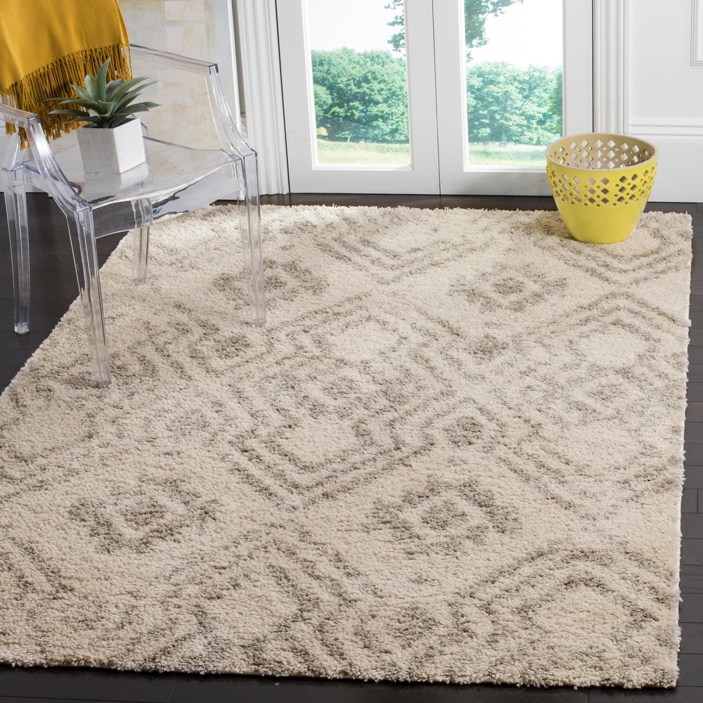 SAFAVIEH Arizona Shag Srbislava 1.2-inch Thick Rug