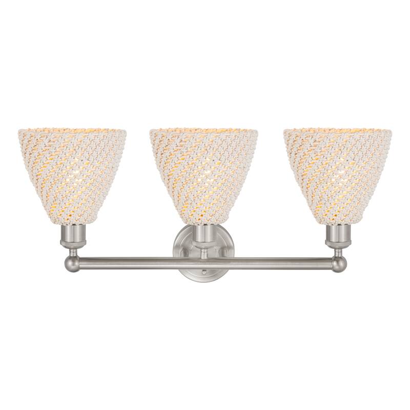 Innovations Lighting Endless Possibilities Edison - Bristol Natural - 3 Light 26" Bath Vanity Light