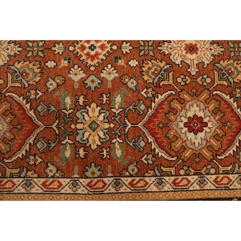 ECARPETGALLERY Hand-knotted Jamshidpour Copper Wool Rug - 8'0 x 10'3