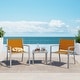 preview thumbnail 2 of 53, Corvus Yorkdale Outdoor Modern 3-piece Chat Set
