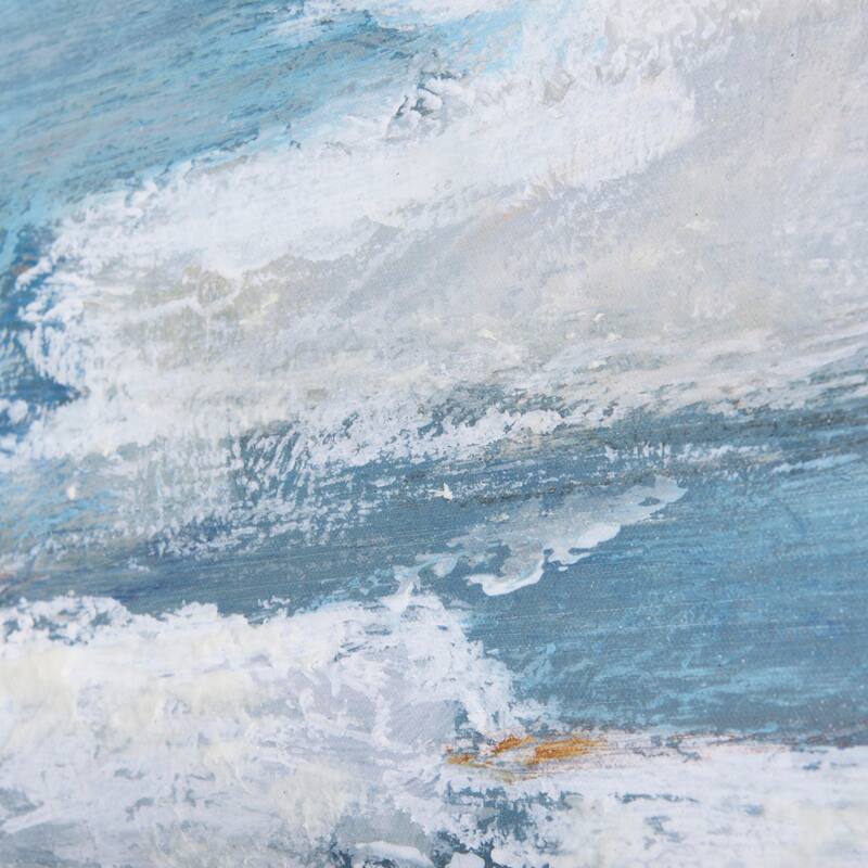 Cloud Bay II (28 x 35) Canvas Art Print