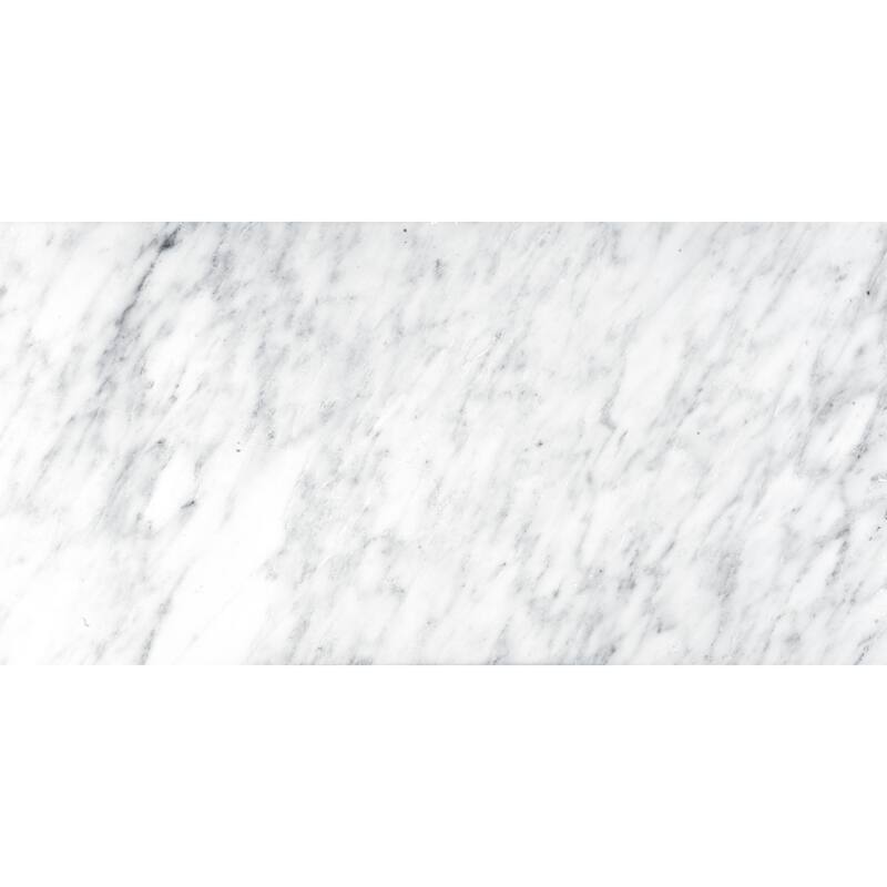 Emser Tile Marble - 12" x 24" Rectangle Floor and Wall Tile - Polished - Winter Frost