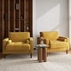 preview thumbnail 6 of 68, 2 Set Modern Wide Armchair Corduroy Accent Chairs