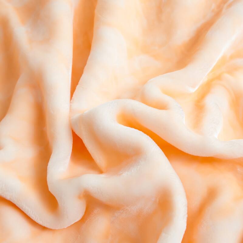 Reversible 10.5 Pounds Plush Fleece Blankets, 2 PLY A&B Design 87" x 95" Bed Blankets for Winter