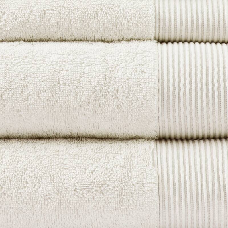 Beautyrest Nuage Cotton Tencel Blend Antimicrobial 6 Piece Towel Set