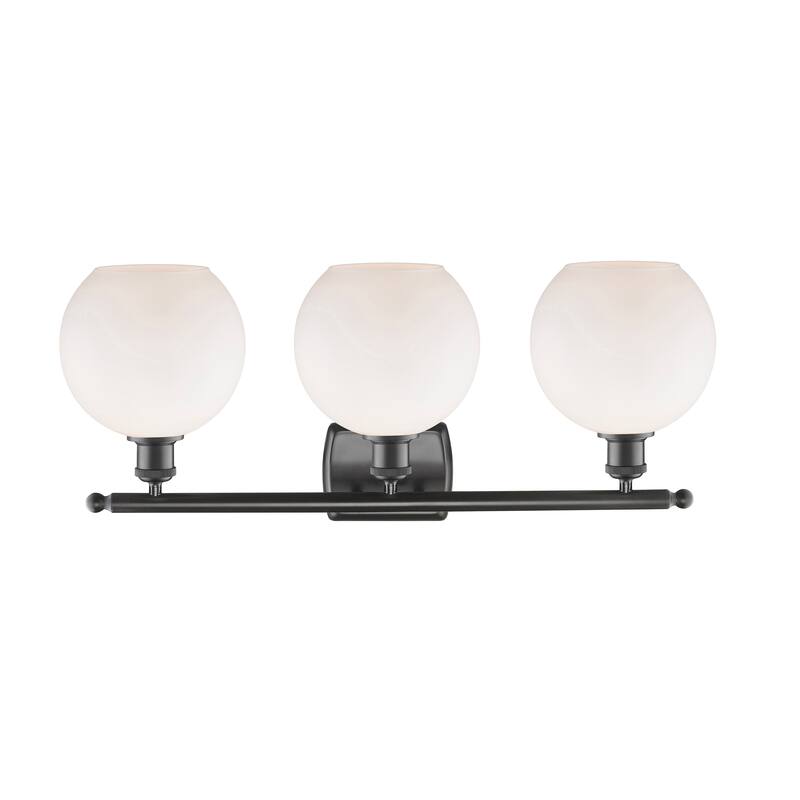 Innovations Lighting Athens 3 Light 26" Bath Vanity Light - 8" Shade