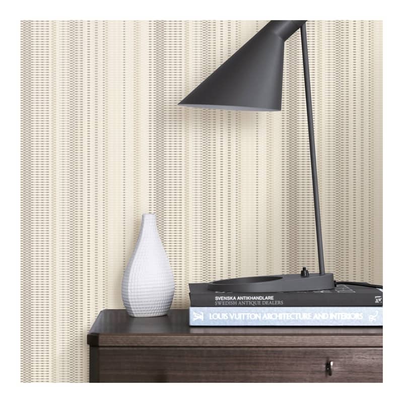 Advantage Morgen Gold Stripe Wallpaper - 21 x 396 x 0.025