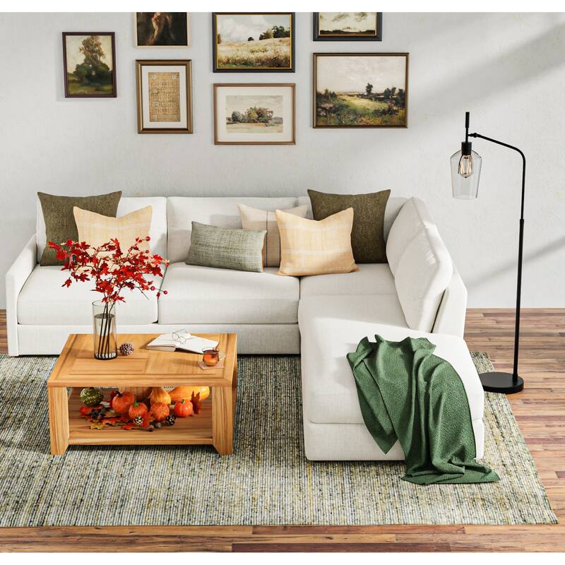 Bashian Tennyson Spruce Contemporary Area Rug