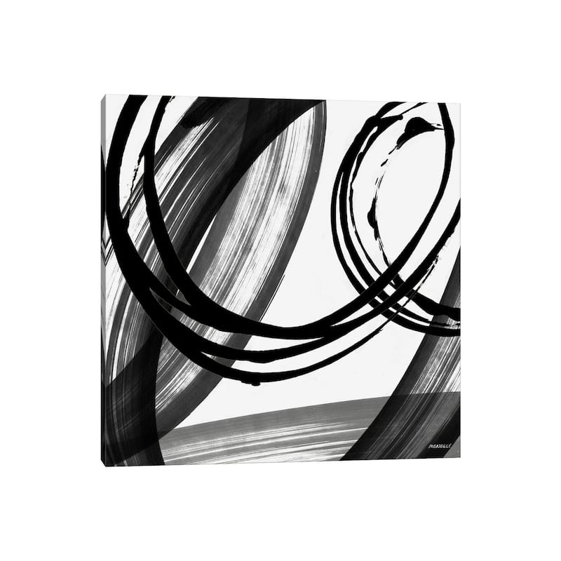 iCanvas "Black and White Pop I" by Dan Meneely Canvas Print