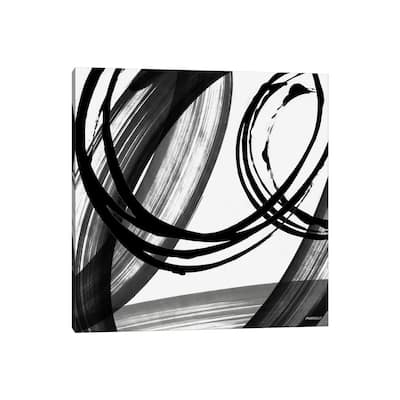 iCanvas "Black and White Pop I" by Dan Meneely Canvas Print