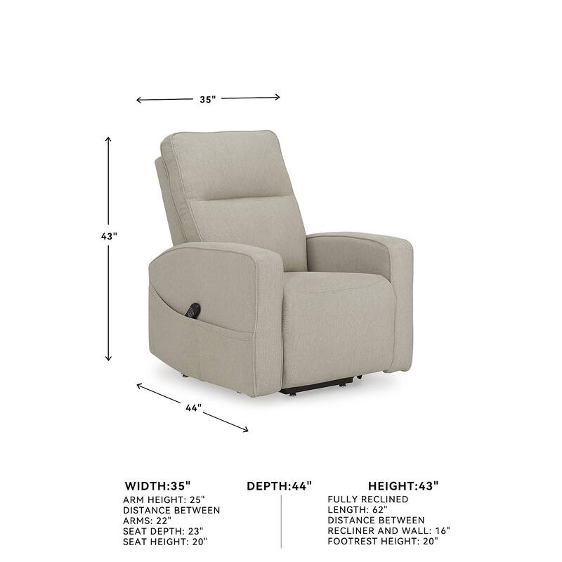 Signature Design by Ashley Starganza Power Lift Recliner