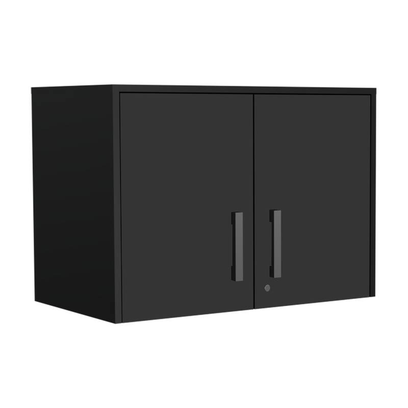 Wall Storage Cabinet, 3 Shelves, Double Door