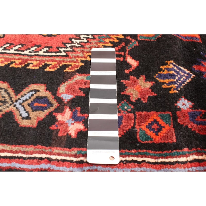 ECARPETGALLERY Hand-knotted Anadol Black Wool Rug - 4'7 x 7'10