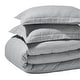 preview thumbnail 14 of 34, Superior Melange Flannel Cotton Two-Toned Brushed Duvet Cover Set