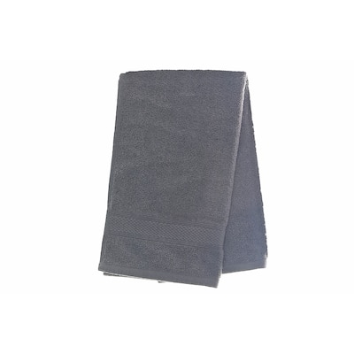 Nova Hand Towel 16" X 27" Light Grey - Set of 2