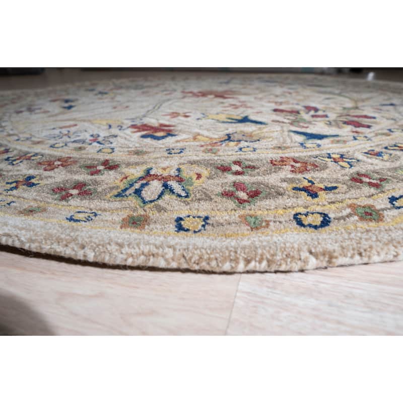 EORC Area Rug for Bedroom and Home Décor - Handmade Wool Rug Provides