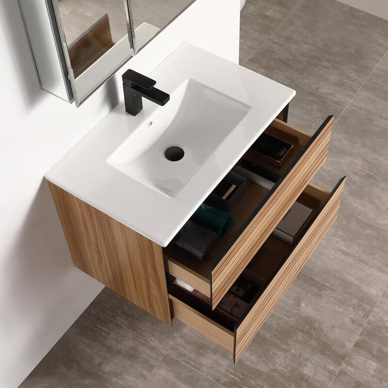 Blossom Annecy 30" Wall Mounted Bathroom Vanity with Sink