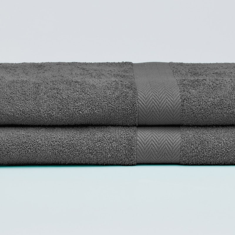 Deluxe 2-Piece 100 Cotton Bath Sheet