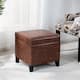 Option Dark-Brown-Faux-Leather
