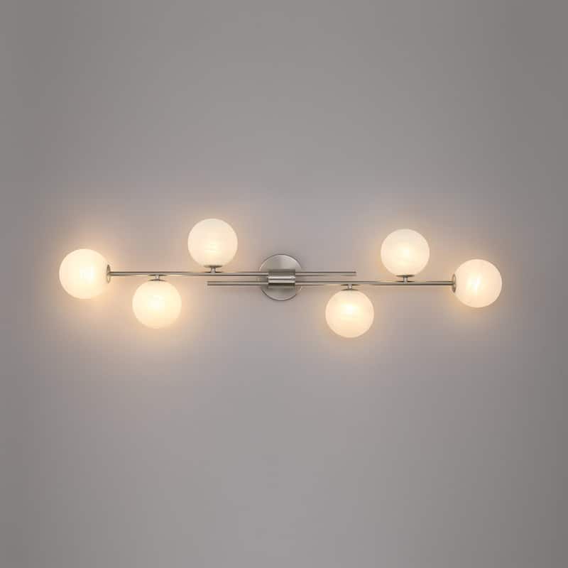 Acroma 6 - Light Modern/Contemporary Vanity Light - 6-light