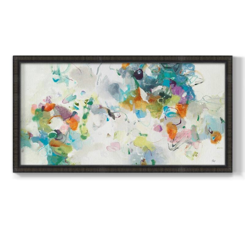 Every Single Day Premium Framed Canvas- Ready to Hang - 26x50 - Black