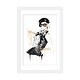 preview thumbnail 10 of 18, iCanvas "Iconic Chanel" by Janka Letkova White - 24x16x1