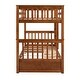 preview thumbnail 8 of 72, Wooden Bunk Bed Frame with Pull Out Storage Drawers, Headboard, Footboard, Ladder, Full-length Guardrail for Kids, Teens