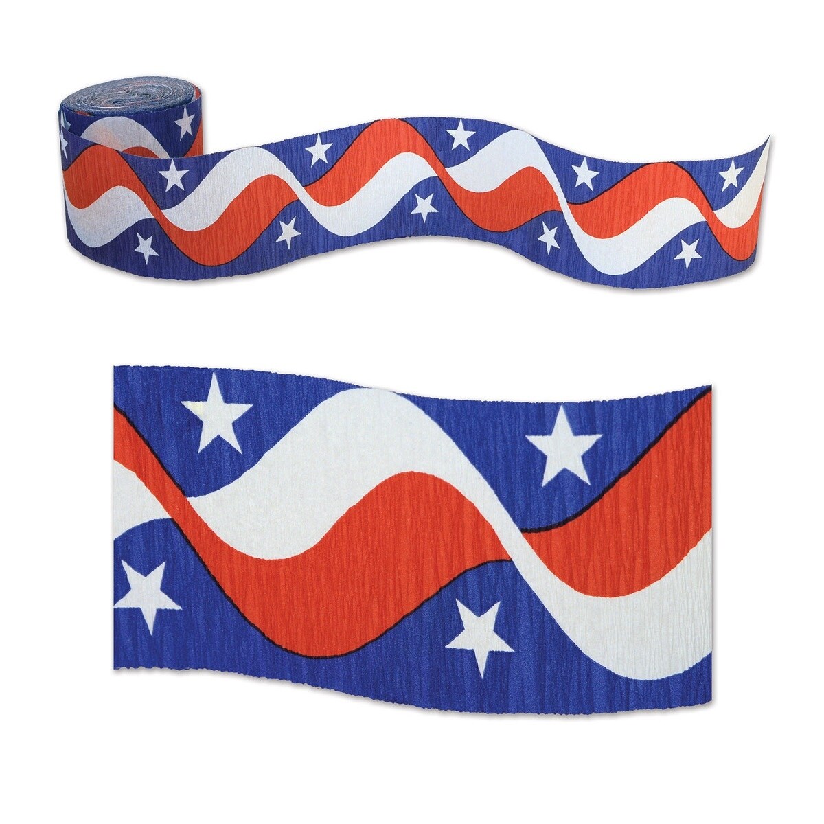 Shop Club Pack Of 12 Patriotic Red White And Blue Stars And