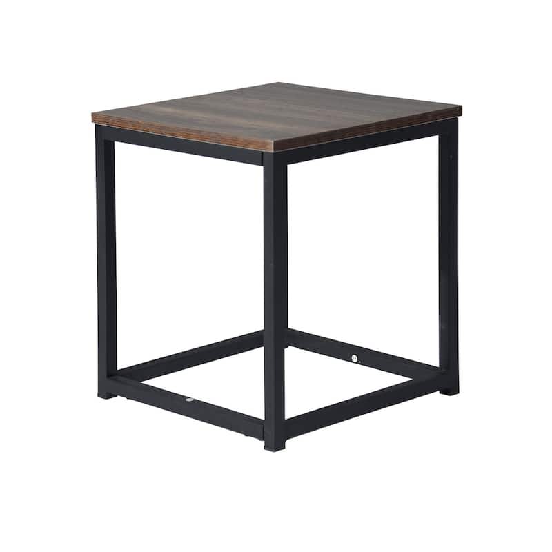 Nightstand with Metal Frame