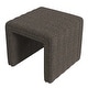 preview thumbnail 40 of 114, HomePop Modern Channel Ottoman