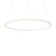 preview thumbnail 5 of 6, Circa 24 Inch 5CCT Round LED pendant - N/A White