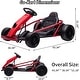 preview thumbnail 6 of 28, 24V Kids Go Kart for Teens, Featuring Dual 300W Motors, 9Ah Large Battery, High-Speed Drifting up to 8MPH with Music and Horn