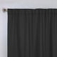preview thumbnail 27 of 198, Superior Solid Machine Washable Room Darkening Curtains with Back Tabs, Set of 2