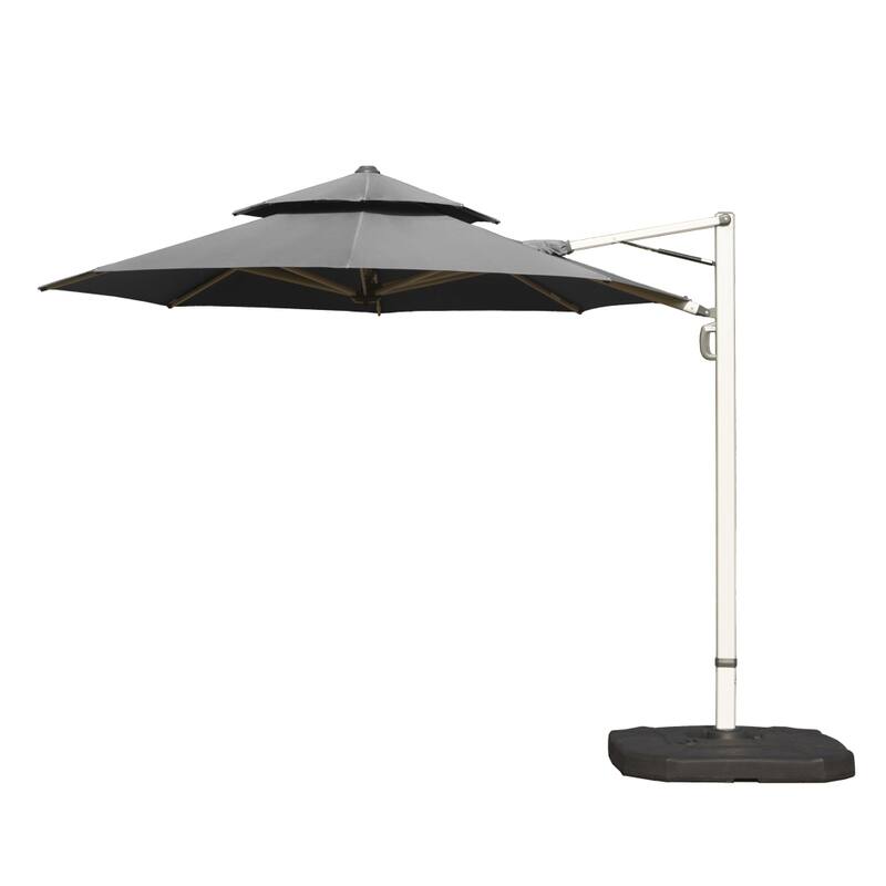 9.6 ft. x 9.6 ft. in. Round Cantilever Umbrella with Center Pole