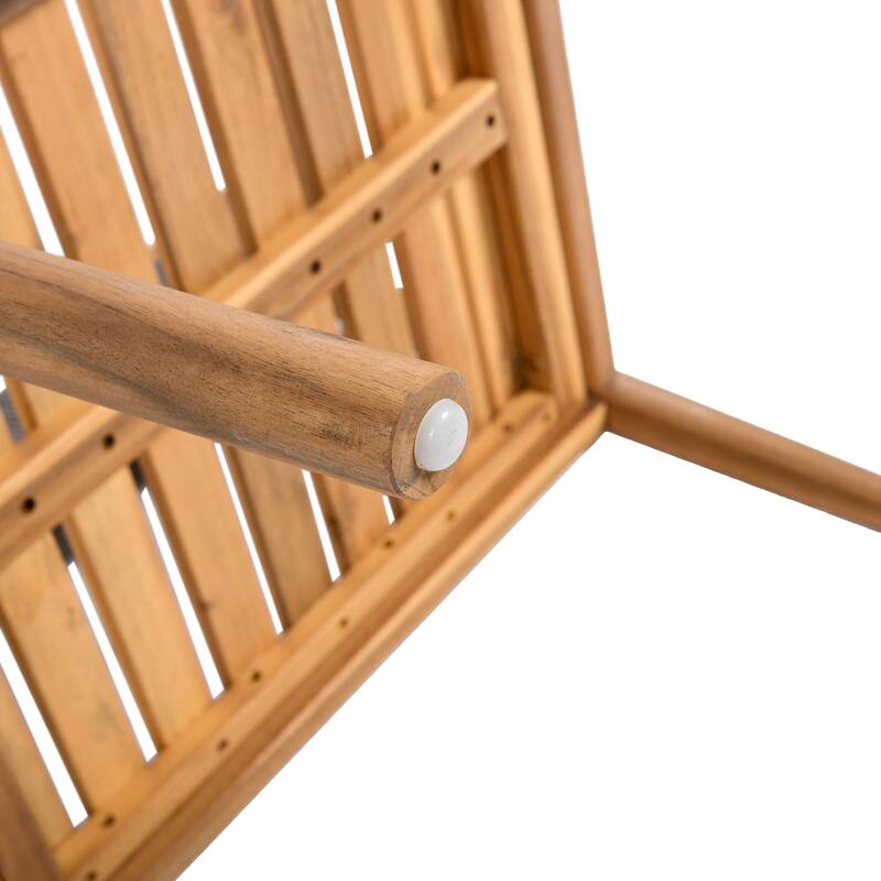 Christopher Knight Home-Eulalia 7 Piece Acacia Wood Outdoor Dining Set