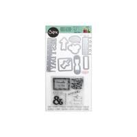 Sizzix KLizardi Framelits Die/Stamp Get It Done