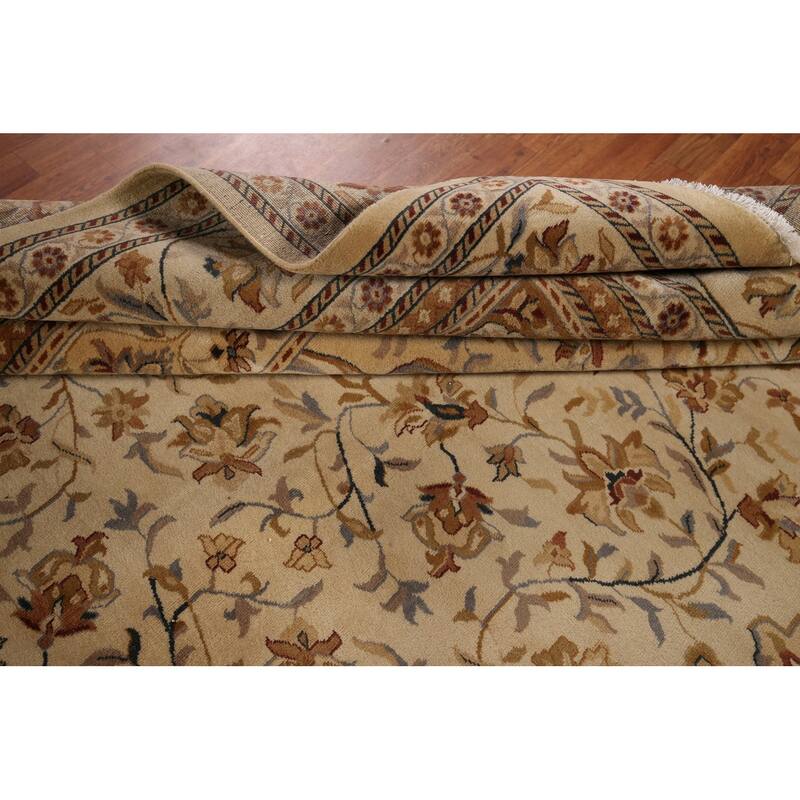 Floral Aubusson Chinese Area Rug Handmade Wool Carpet - 8'7" x 11'7"