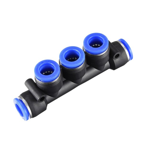 Push to Connect Fittings 10mm or 25/64” OD Manifold Union Tube Fittings 2pcs - 25/64" 2pcs