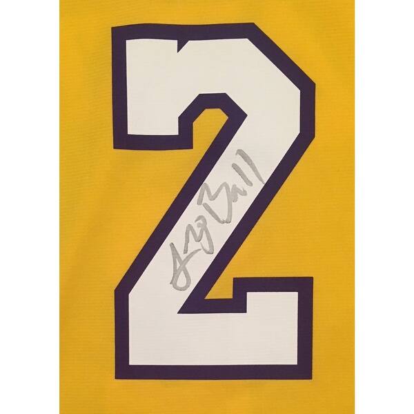 Shop Lonzo Ball Autographed Los Angeles Lakers Signed Basketball