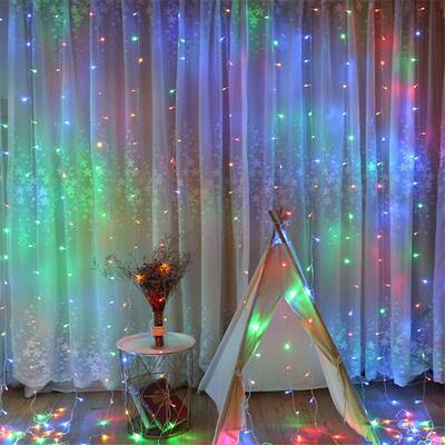 32FT 100-LED Christmas Tree String Lights, Waterproof Color Lamp